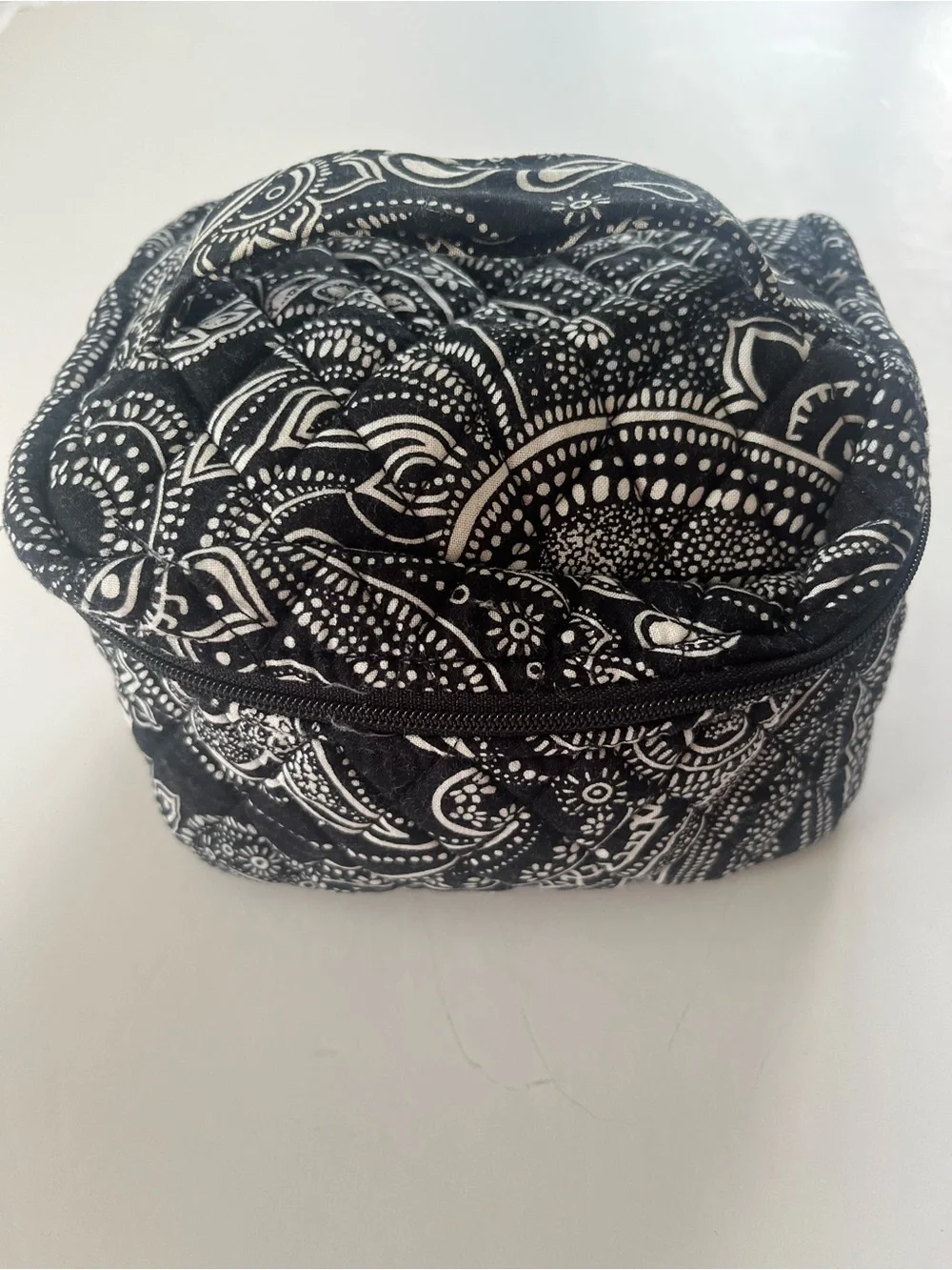Vera Bradley Compact Travel Cosmetic Case - Stellar Paisley